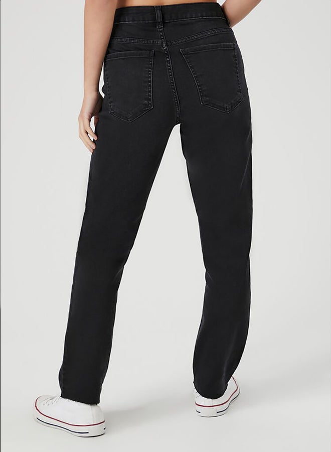 FOREVER 21 High-Rise Mom Skinny Jeans - Image 3