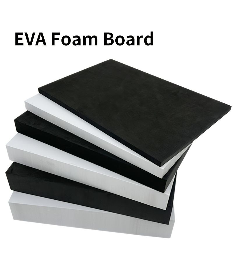 Black 10mm High Density Shock Absorbing EVA Foam Sheet for DIY Crafts Cosplay Props Model Making and Carving Projects - Image 2