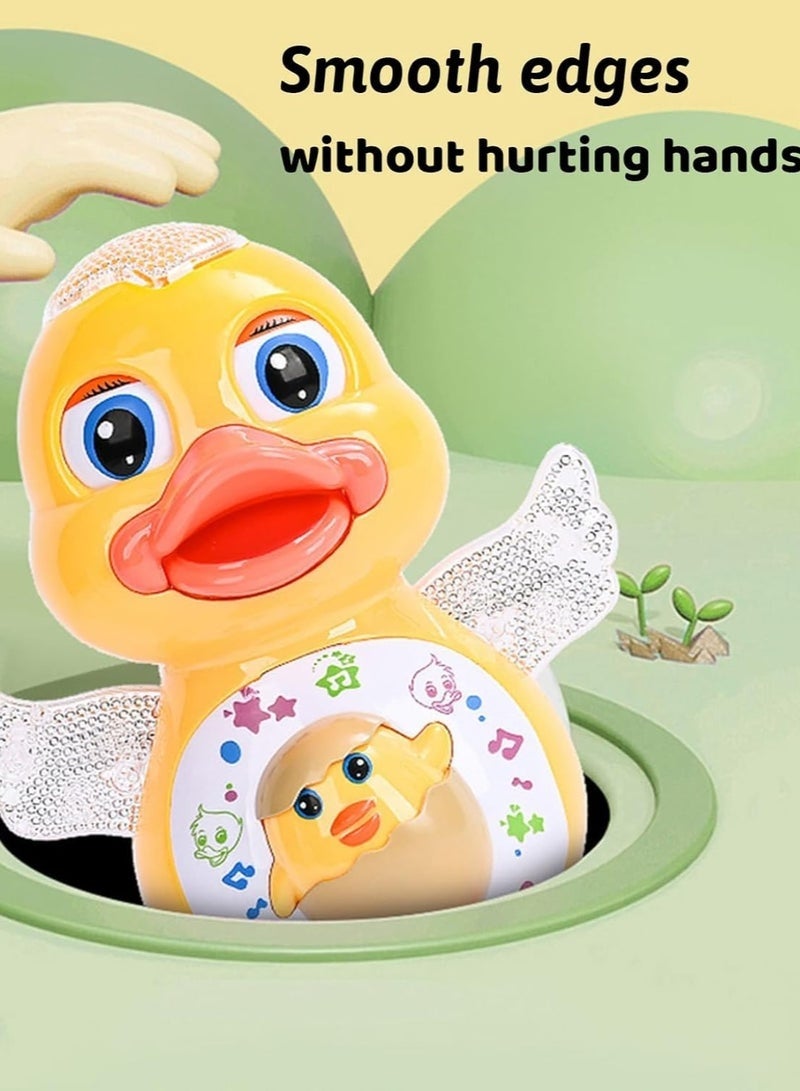 Bukela Interactive Dancing Duck Toy with Lights and Music, Singing Swaying Duck Baby Toys with Moving Eyes and Flashing Wings, Fun Musical Crawling Walking Development Toy for Toddlers - Image 3