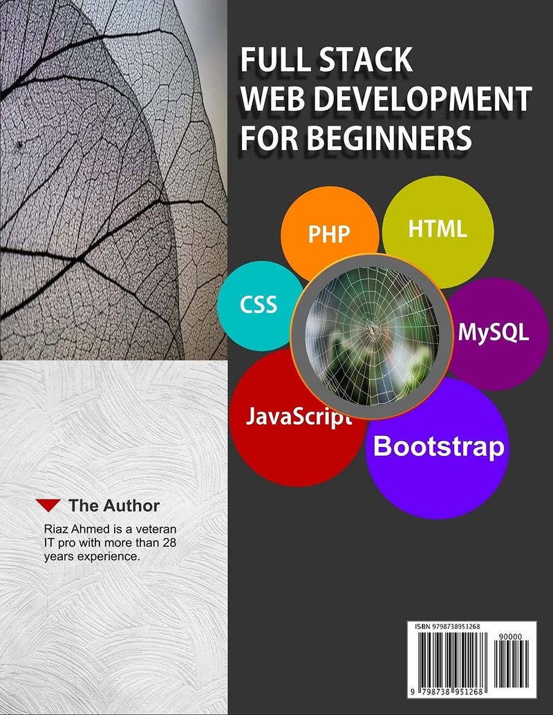 تطوير الويب الشامل للمبتدئين: تعلم تطوير مواقع التجارة الإلكترونية باستخدام HTML5 و CSS3 و Bootstrap و JavaScript و MySQL و PHP - Image 2