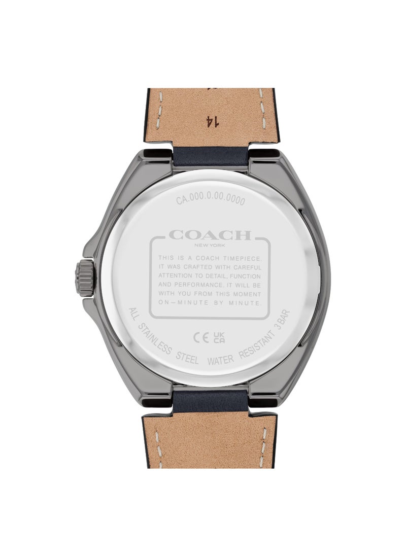 COACH COACH WATCHES ROUND ANALOG MEN'S BLUE CASE WATCH - 14602693  - Image 3