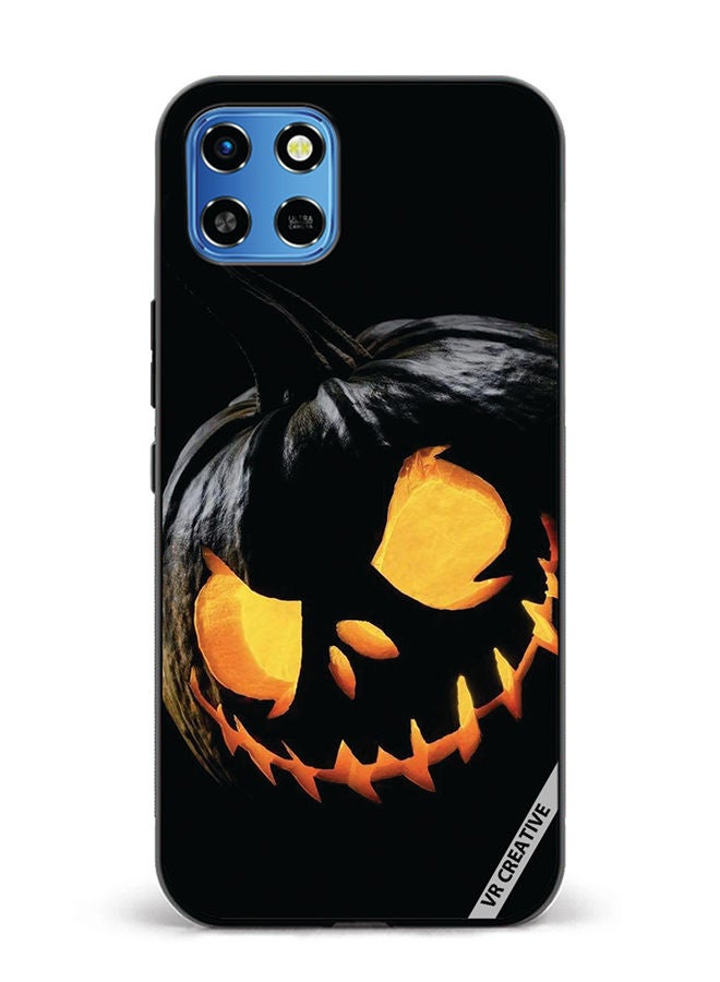 VR CREATIVE Protective Case Cover For Infinix Smart 6 HD Halloween Design Multicolour - Image 1