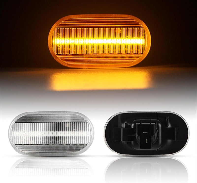 DEMULAX Dynamic Amber Side Marker Turn Signal Lights - Image 3