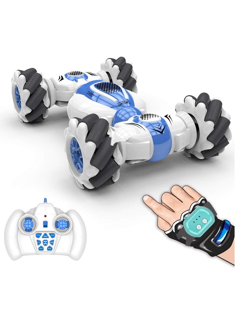 Remote Control Watch Gesture Sensor Deformable Electric Toy Car - Image 1
