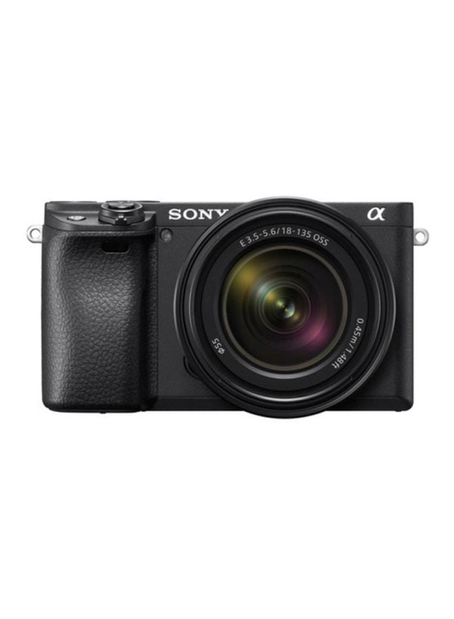 Sony Alpha A6400 Mirrorless Camera With 18-135Mm Lens Kit, 24.2 Mega Pixel Compact Aps-C Interchangeable Lens Digital Camera With Real-Time Eye Auto FocUS, 4K Video & Flip Up Touchscreen, Ilce-6400M - Image 1