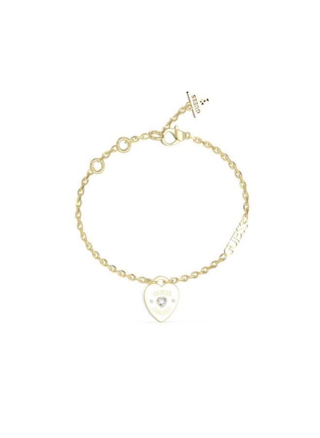 GUESS Heart Charm Bracelet 