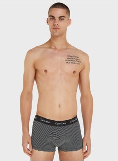 CALVIN KLEIN 3 Pack Logo Band Trunks  - Image 3
