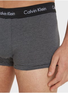 CALVIN KLEIN 3 Pack Logo Band Trunks  - Image 5