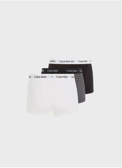 CALVIN KLEIN 3 Pack Logo Band Trunks  - Image 2