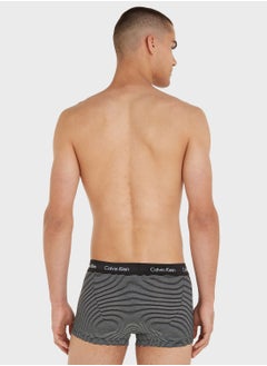 CALVIN KLEIN 3 Pack Logo Band Trunks  - Image 4