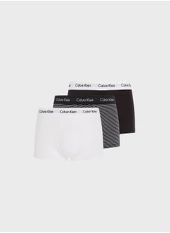 CALVIN KLEIN 3 Pack Logo Band Trunks  - Image 1