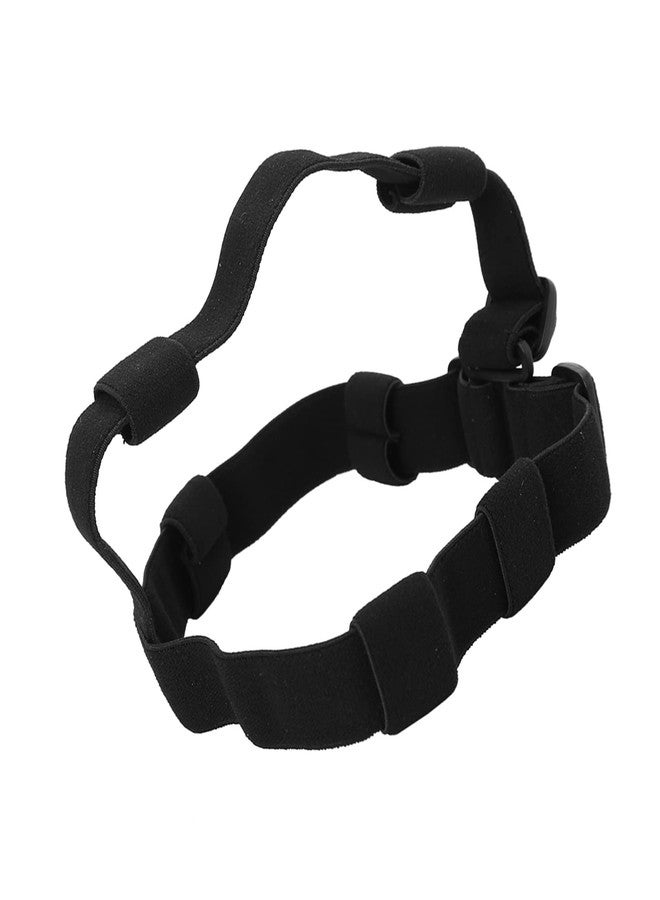 Haofy Black Flashlight Headband Headlamp Band for Flashlight Outdoor Tools, Replacement Headband, Headband Flashlight Holder - Image 3
