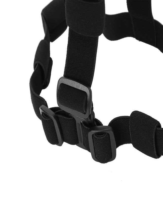 Haofy Black Flashlight Headband Headlamp Band for Flashlight Outdoor Tools, Replacement Headband, Headband Flashlight Holder - Image 4