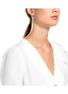 Chomel Stone Studded Dangle Earrings  - Image 3