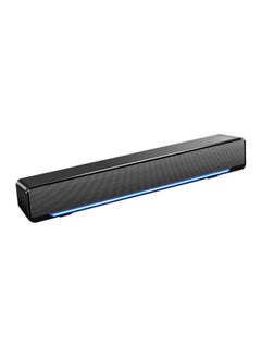 NIBEMINENT Stereo Bass Subwoofer Wired Speaker V5902 Black  - Image 1