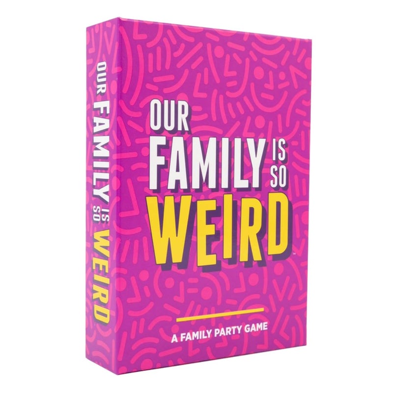 DSS Games Our Family is So Weird [A Family Card Game to Decide Whoâ€™s Most Likely to | Game Night Idea for Teens, Adults & Groups | Great for Stocking Stuffers, Christmas, Holiday Party] - Image 1