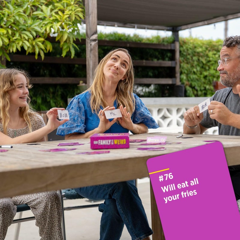 DSS Games Our Family is So Weird [A Family Card Game to Decide Whoâ€™s Most Likely to | Game Night Idea for Teens, Adults & Groups | Great for Stocking Stuffers, Christmas, Holiday Party] - Image 4