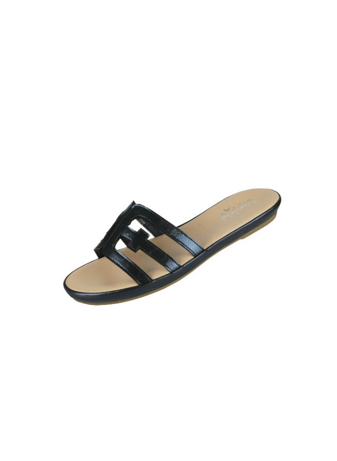 Michelle Morgan Michelle Morgan Ladies Low Flat Round 114ZD675-Blue  - Image 3