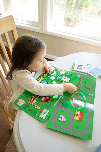 BapronBaby Feeding Littles Busy Bag by BapronBaby (Pink Checkerboard) - Toddler Travel Activity Kit, Restaurant Activity Kit for Independent and Family-Wide Play, Age 3+ - Image 3