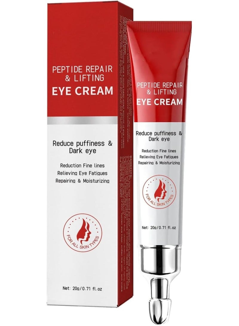 KASTWAVE KASTWAVE Peptide Lifting Eye Cream, Wake Up Eye Gel, Firming Eye Cream Anti Aging, Depuffing, Brightening, Hydrating, All Skin Types  - Image 1