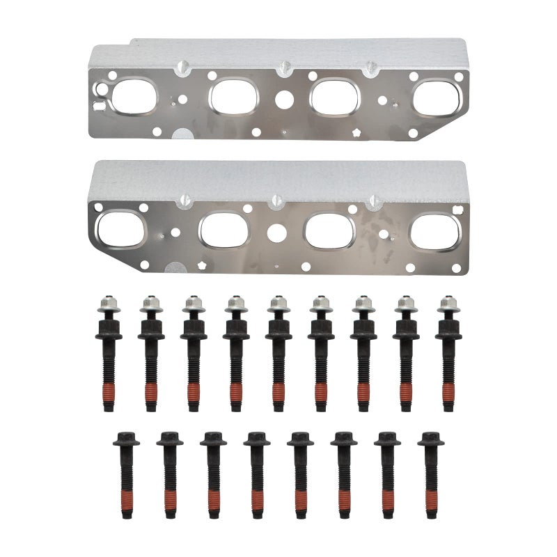 SUSUCAR Exhaust Manifold Gasket Bolts Stud Nut Set for 20092018 Chrysler Dodge Ram 1500 2500 3500 Jeep 57L V8 Complete Left and Right Set