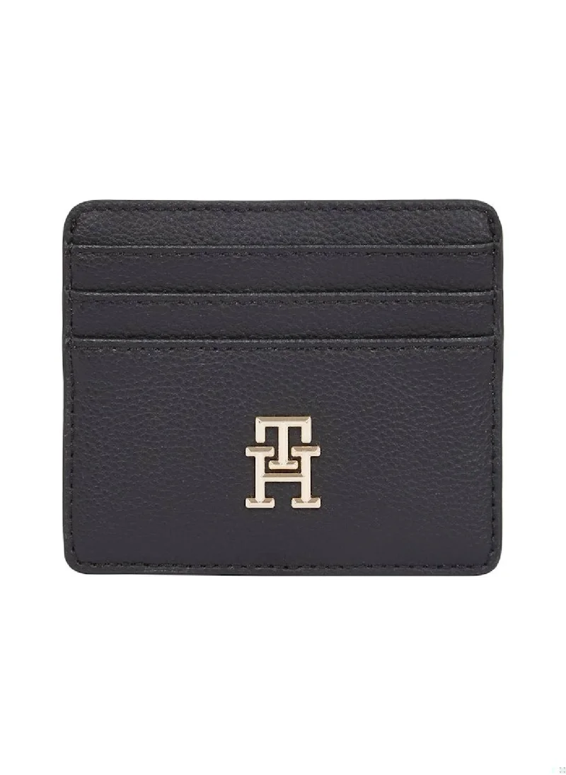 TOMMY HILFIGER Women's Soft Logotape Cardolder - Polyester Blend, Black