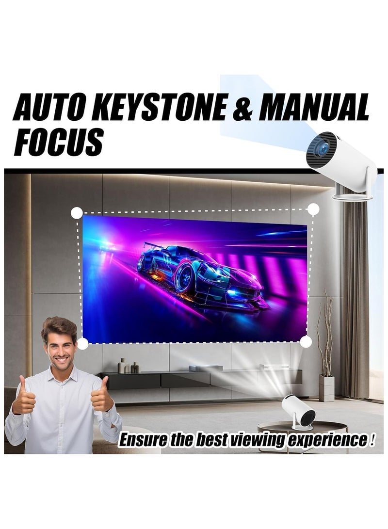 بلو فاير بروجكتور الألعاب M300 Max بدقة HD مع وحدتي تحكم لاسلكية – جهاز ألعاب ريترو محمول بتقنية Plug-and-Play مع ألعاب مدمجة وتشغيل الوسائط المتعددة ودعم HDMI وUSB | جهاز عرض منزلي للأفلام والألعاب العائلية والسفر - Image 5