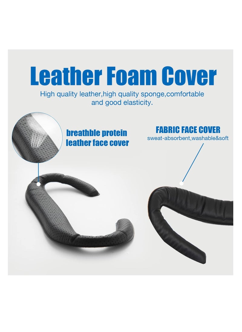 Y&D - Comfortable and Stretchy VR Facial Vent Soft Interface Bracket with Anti-Leakage Light PU Leather Foam Face Replacement Pads Custom Comfort 6-in-1 Accessories for Oculus Quest 2 - Image 1