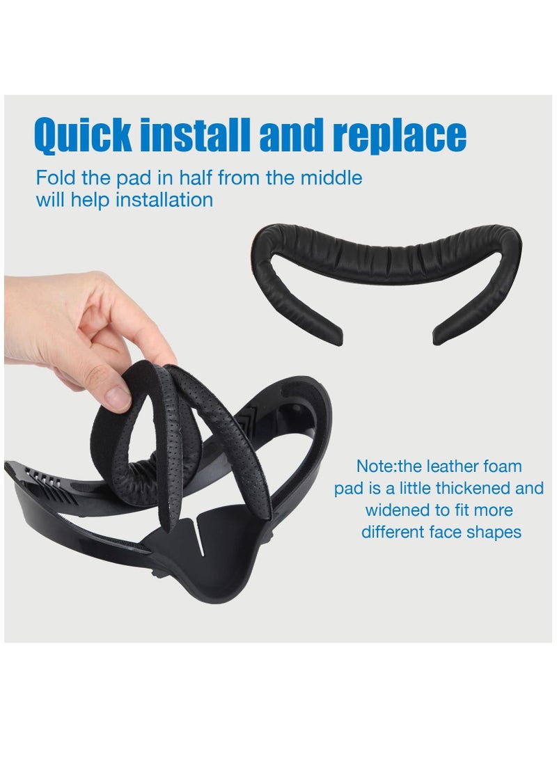 Y&D - Comfortable and Stretchy VR Facial Vent Soft Interface Bracket with Anti-Leakage Light PU Leather Foam Face Replacement Pads Custom Comfort 6-in-1 Accessories for Oculus Quest 2 - Image 1