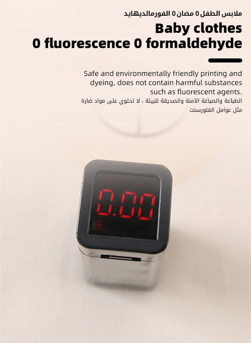 والالا مجموعة هدايا للأطفال حديثي الولادة مكونة من 24 قطعة، مجموعة هدايا ملابس حديثي الولادة للأولاد والبنات، إكسسوارات ملابس أساسية للأطفال مع بطانية للأطفال، قطن فاخر 100%، لفصل الربيع والصيف والخريف والشتاء 66 سم - Image 4