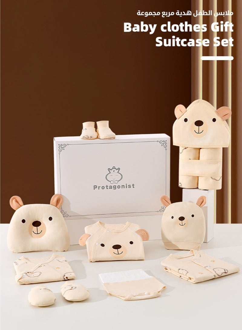 والالا مجموعة هدايا للأطفال حديثي الولادة مكونة من 24 قطعة، مجموعة هدايا ملابس حديثي الولادة للأولاد والبنات، إكسسوارات ملابس أساسية للأطفال مع بطانية للأطفال، قطن فاخر 100%، لفصل الربيع والصيف والخريف والشتاء 66 سم - Image 5