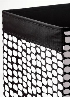Polyester Multi-Purpose Storage Box Black and White model (Kyn008)