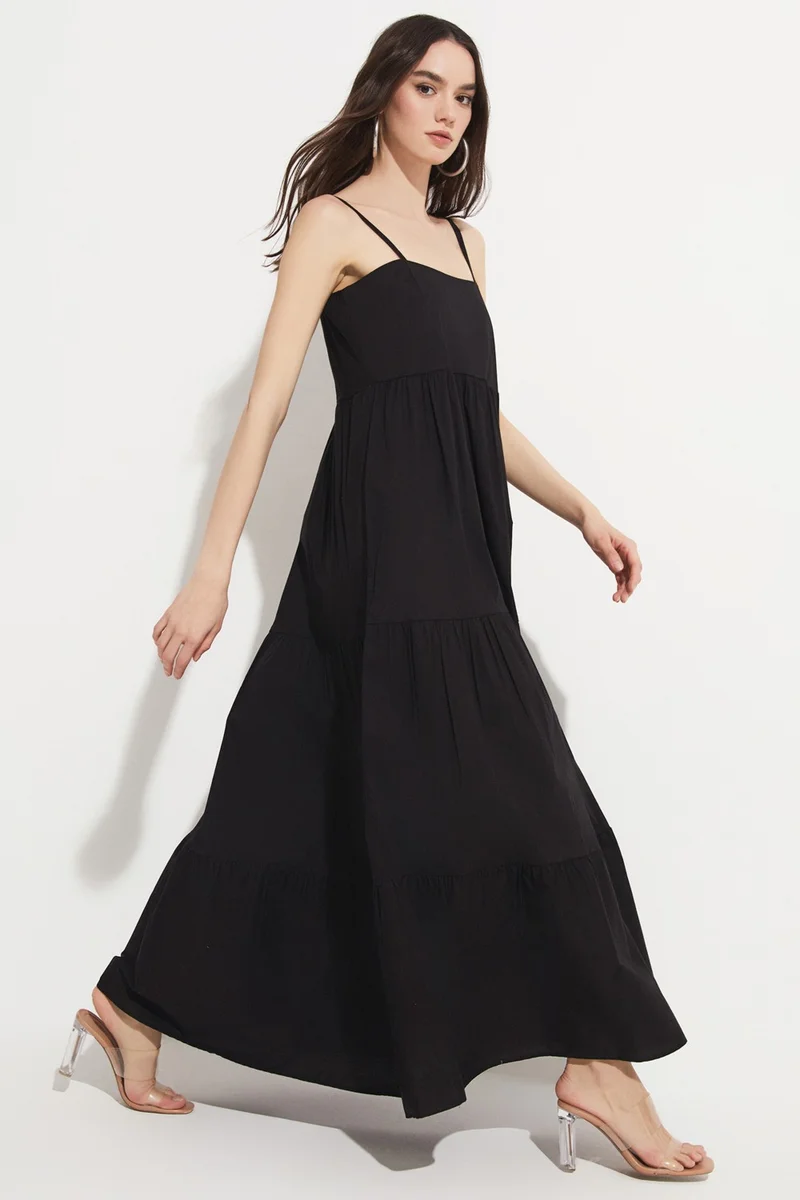 جون Strappy Cotton Dress
