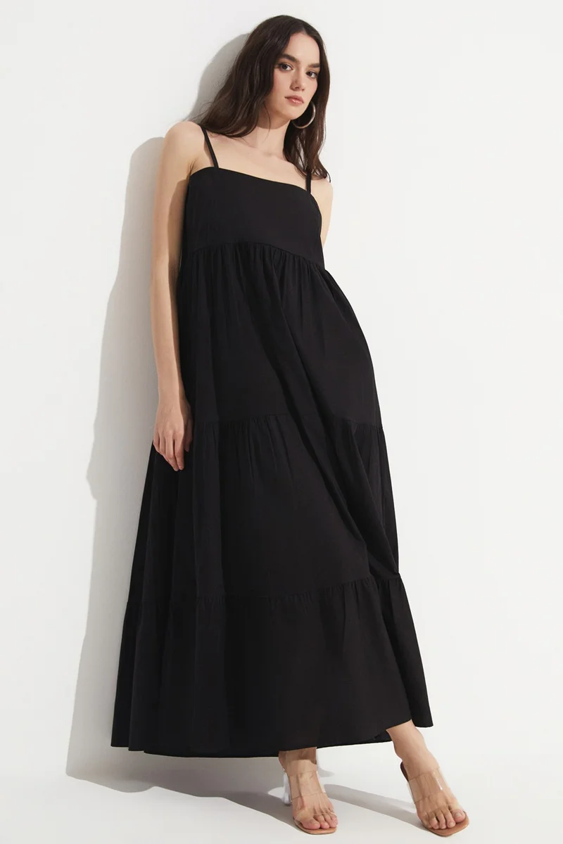 جون Strappy Cotton Dress