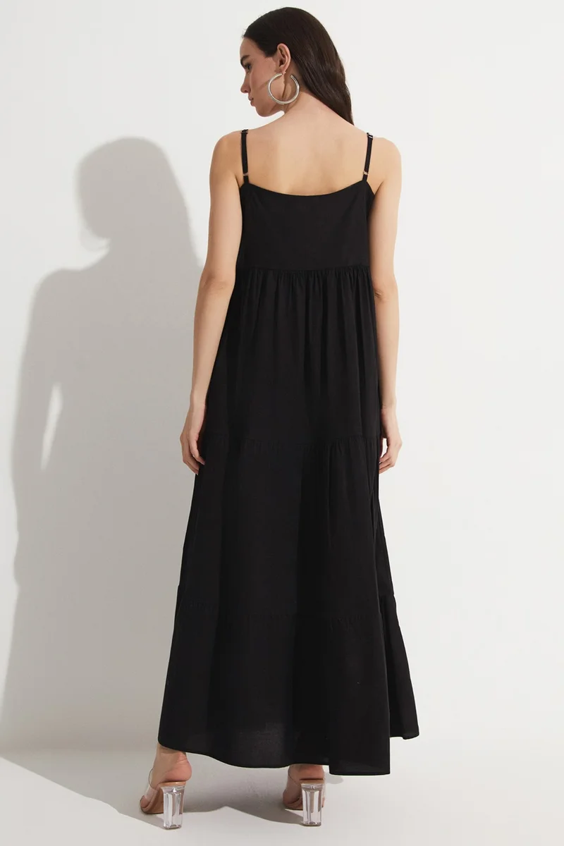جون Strappy Cotton Dress