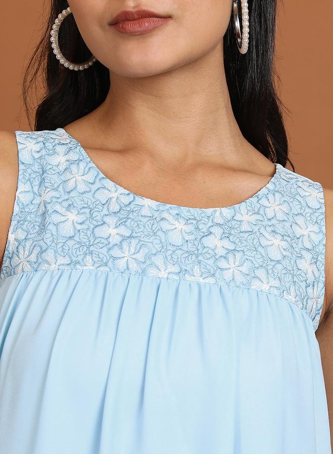 Vishudh Tiered Cotton Dress  - Image 5