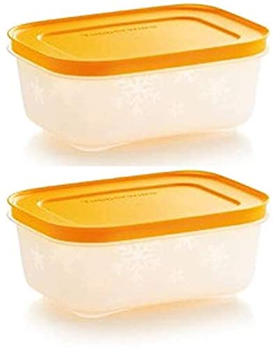 Tupperware freezer storage 2 x 450ml  19 cup