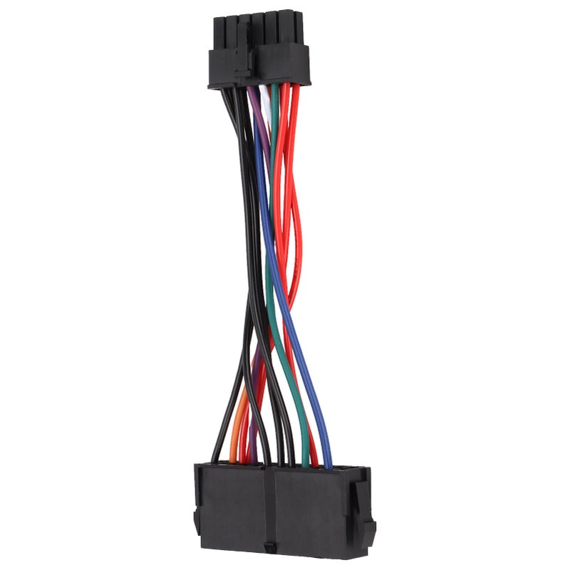 Power Cable 18AWG 24 Pin to 14 Pin Copper Conductor Stable Performance Computer Accessories - Image 2