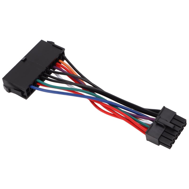 Power Cable 18AWG 24 Pin to 14 Pin Copper Conductor Stable Performance Computer Accessories - Image 5