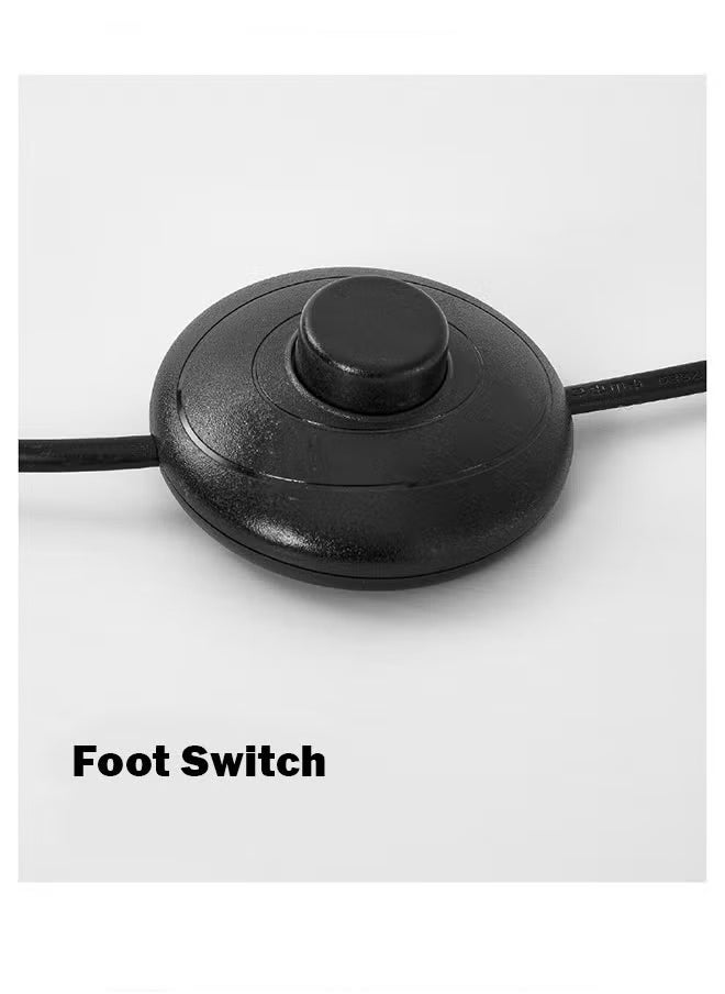 DIDA - Floor Lamps Modern Floor Lamp Wrought Iron Tripod Fabric Lighting Decoration Standing Lamp Foot Switch - Image 1