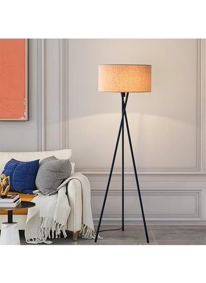 Floor Lamps Modern Floor Lamp Wrought Iron Tripod Fabric Lighting Decoration Standing Lamp Foot Switch - pzsku/Z86304165AB04BE1B142AZ/45/_/1731320234/6c8694d1-149a-4f53-8b7f-bc57878112d1