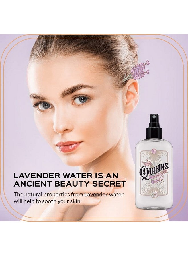 QUINN'S Quinn’s Lavender Water- Natural Pillow Spray - Relaxing Aromatherapy - Facial Body Mist 8 Ounce  - Image 2