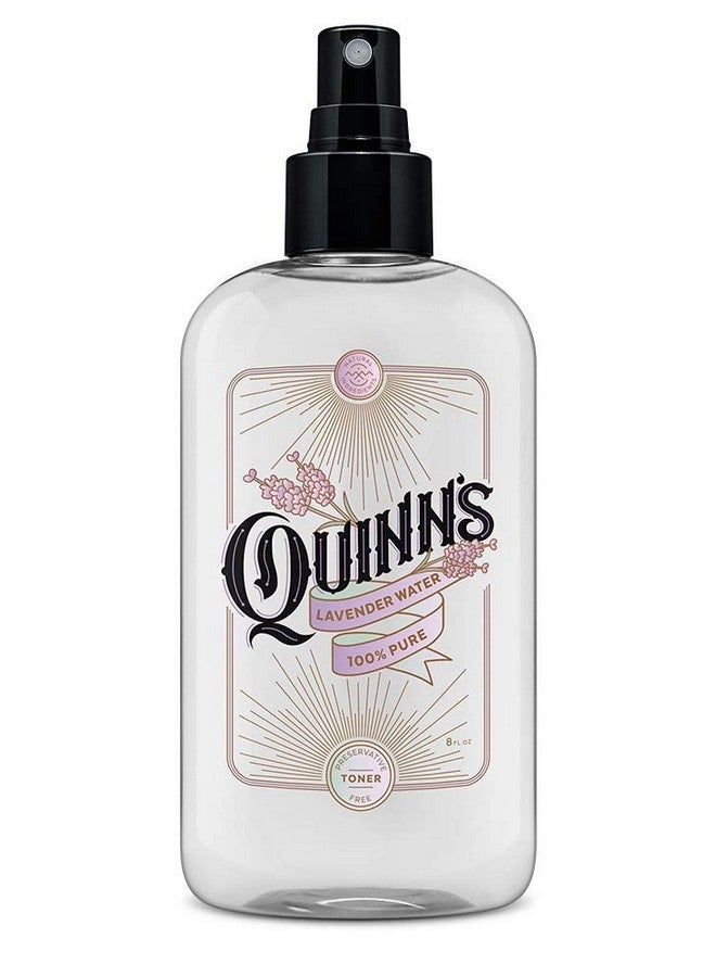 QUINN'S Quinn’s Lavender Water- Natural Pillow Spray - Relaxing Aromatherapy - Facial Body Mist 8 Ounce  - Image 1