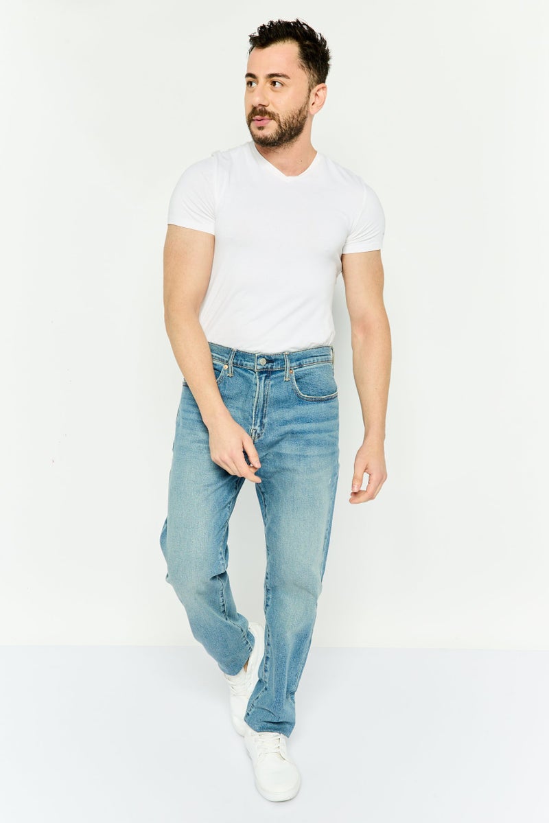 GAP Men Slim Fit Wash Stretchable Jeans, Blue - Image 2