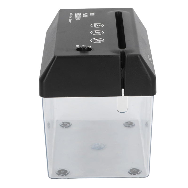 Mini USB Electric Shredder Automatic Feed For A6 A4 Paper Bills Receipts - Image 2