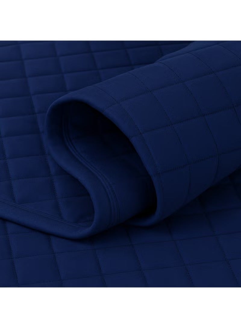 مينج لي طقم لحاف مفرش سرير مزدوج مضغوط من البوليستر – 6 قطع – يناسب سرير بحجم 200×200 سم بتصميم فاخر - Image 5