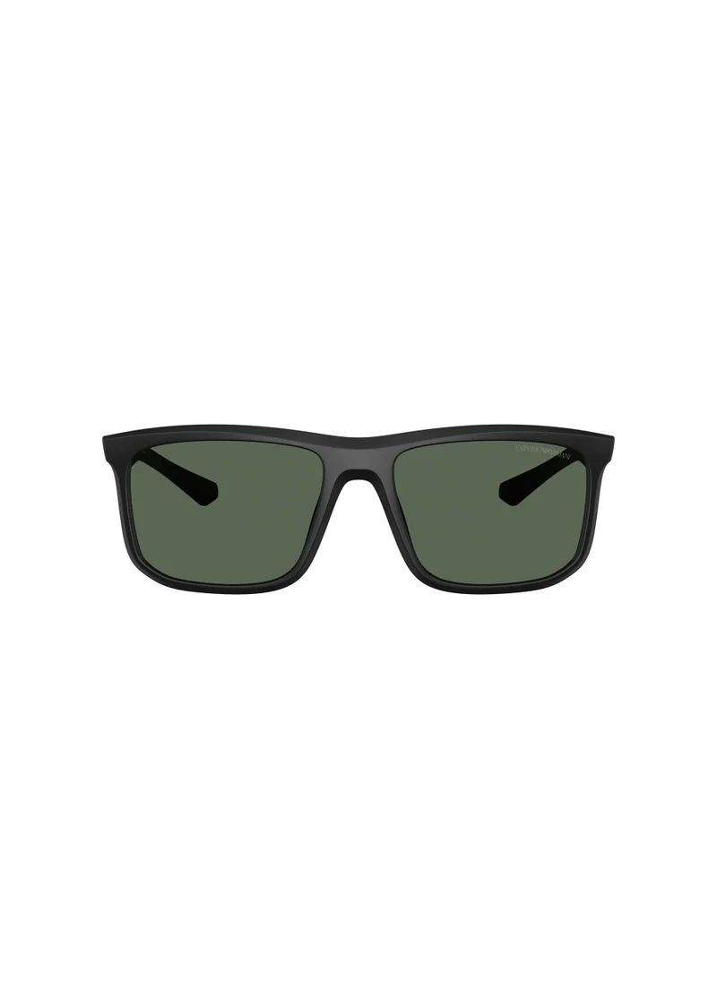 EMPORIO ARMANI Square Shaped Glasses