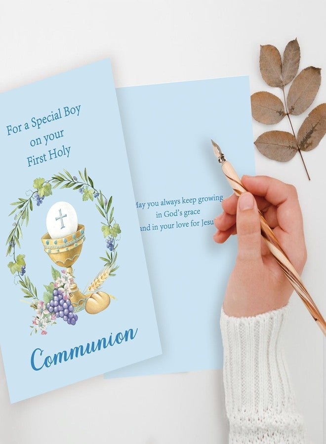 ICOOLYI First Communion Card for Boys, First Holy Communion Gift Card, Keepsake Gift Age 7–9 - Image 4