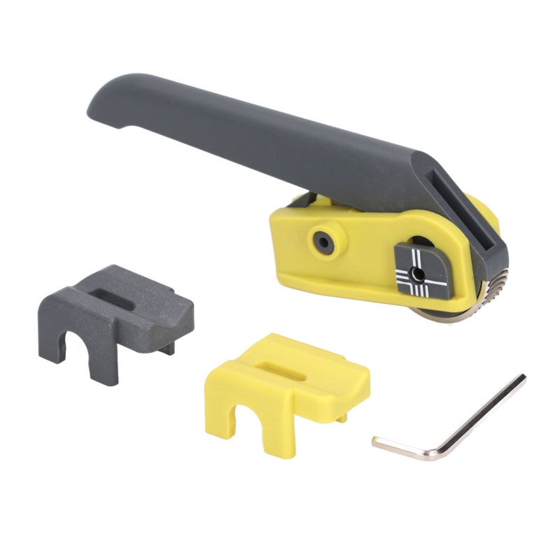 Fiber Optic Cable Cutter High Carbon Steel Roller Nylon Handle Double Blade - Replaceable Adapters for Cable Diameter up to 1in - Image 3