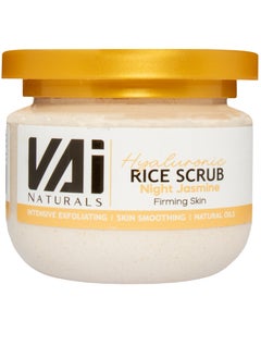 VAI Naturals Rice Body Scrub with Hyaluronic and Jasmine 280ml  - Image 1